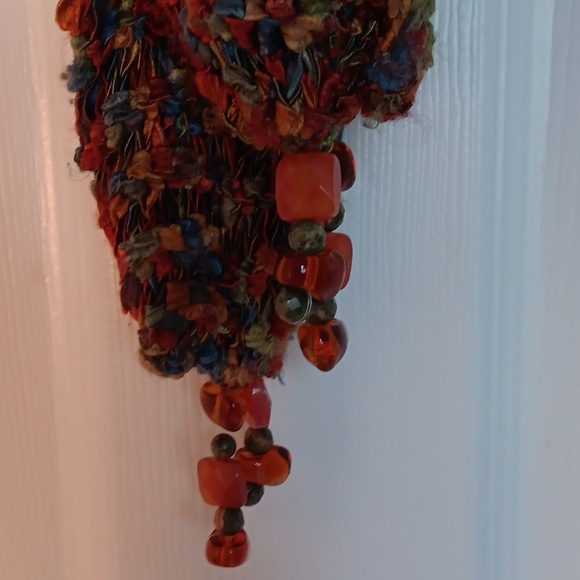 EUC,multi colored neck scarf or accessory - Picture 6 of 9